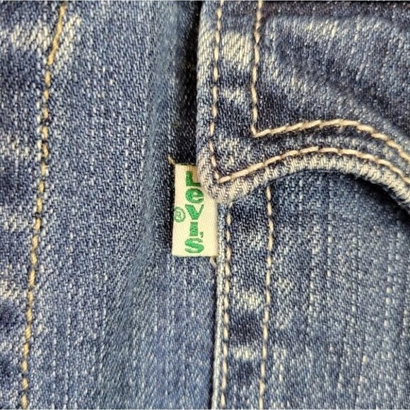 𝅺levi's Denim Jean Jacket Trucker Vintage M - Picture 4 of 16